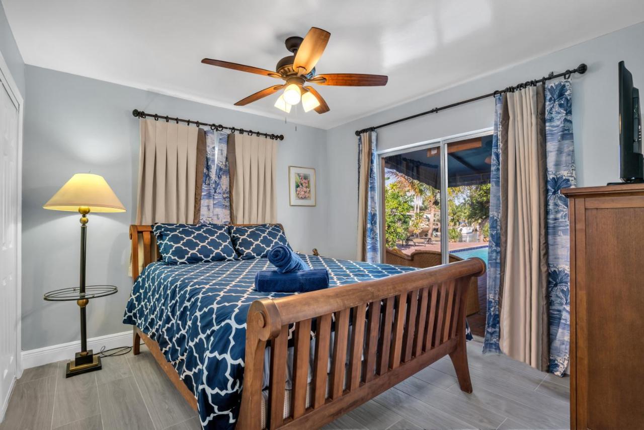 4 Bd Near Beach Spacious Solar Heated Pool Waterfront Home Pompano Beach Eksteriør bilde
