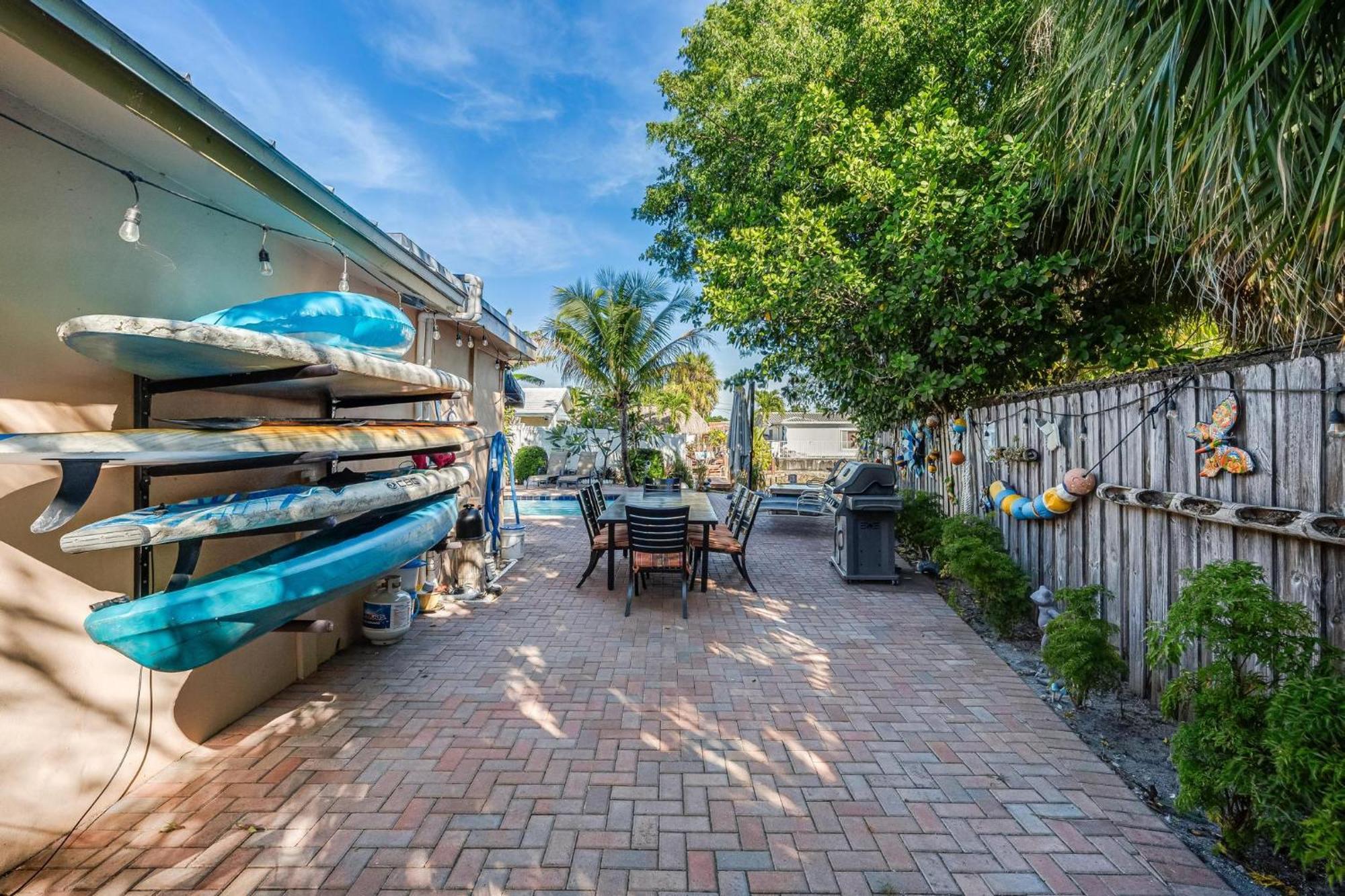 4 Bd Near Beach Spacious Solar Heated Pool Waterfront Home Pompano Beach Eksteriør bilde